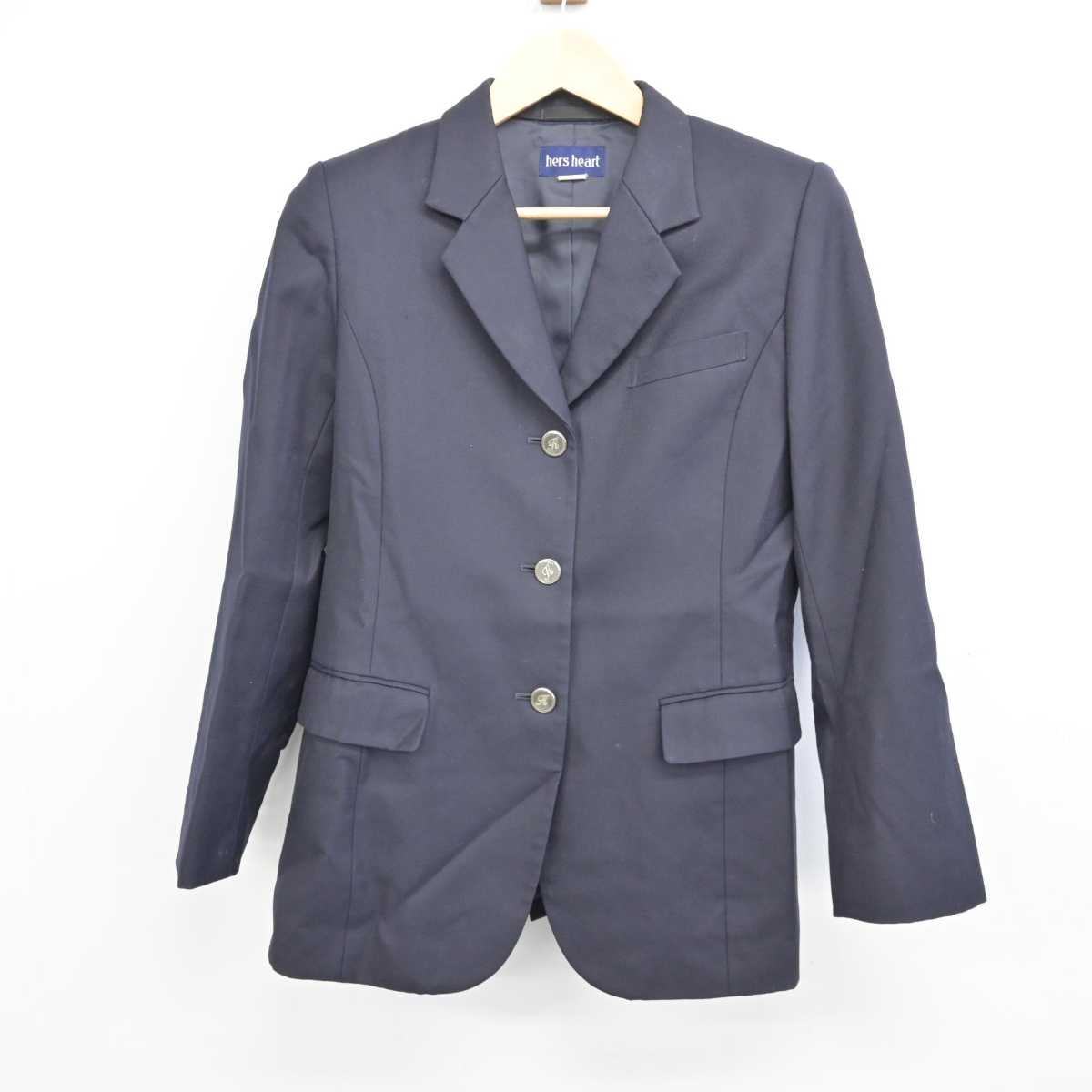 【中古】東京都 駒澤大学高等学校 女子制服 3点 (ブレザー・スカート・スカート) sf053847