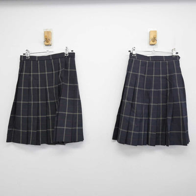 【中古】東京都 駒澤大学高等学校 女子制服 3点 (ブレザー・スカート・スカート) sf053847