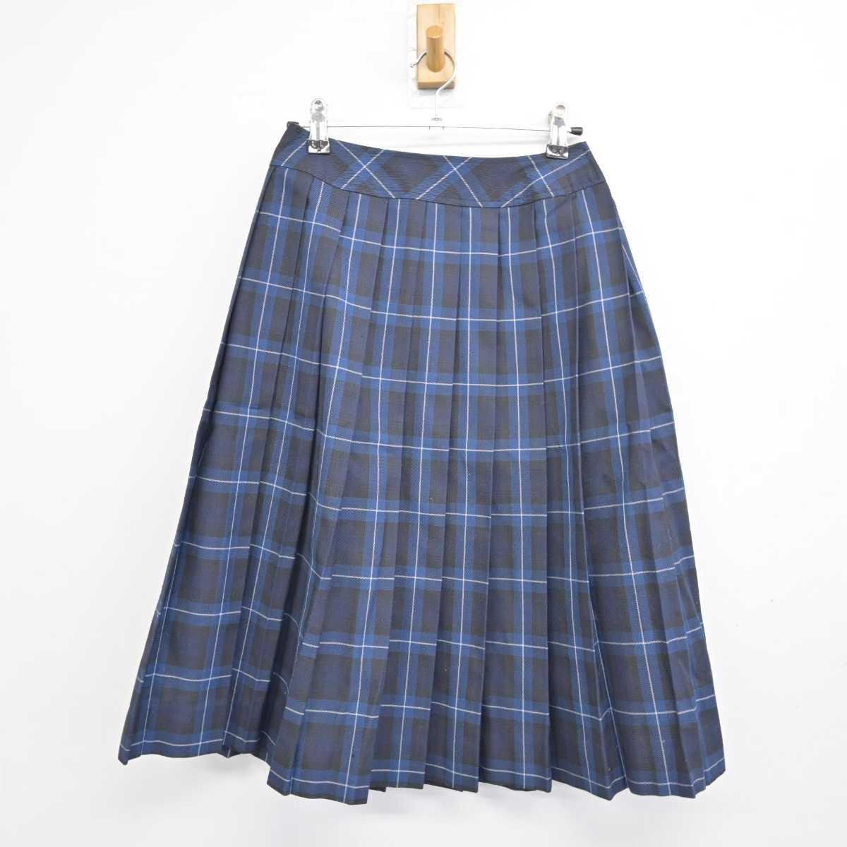 【中古】福岡県 福岡講倫館高等学校 女子制服 5点 (ブレザー・シャツ・スカート) sf053849