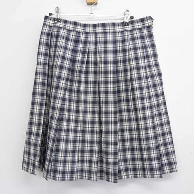 【中古】千葉県 聖徳大学附属女子高等学校/旧制服 女子制服 2点 (ニット・スカート) sf053870