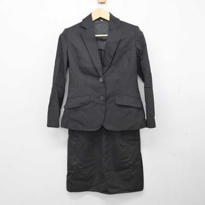 【中古】 事務服 女子制服 2点 (ジャケット・スカート) sf053881