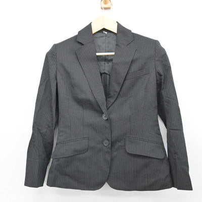 【中古】 事務服 女子制服 2点 (ジャケット・スカート) sf053881