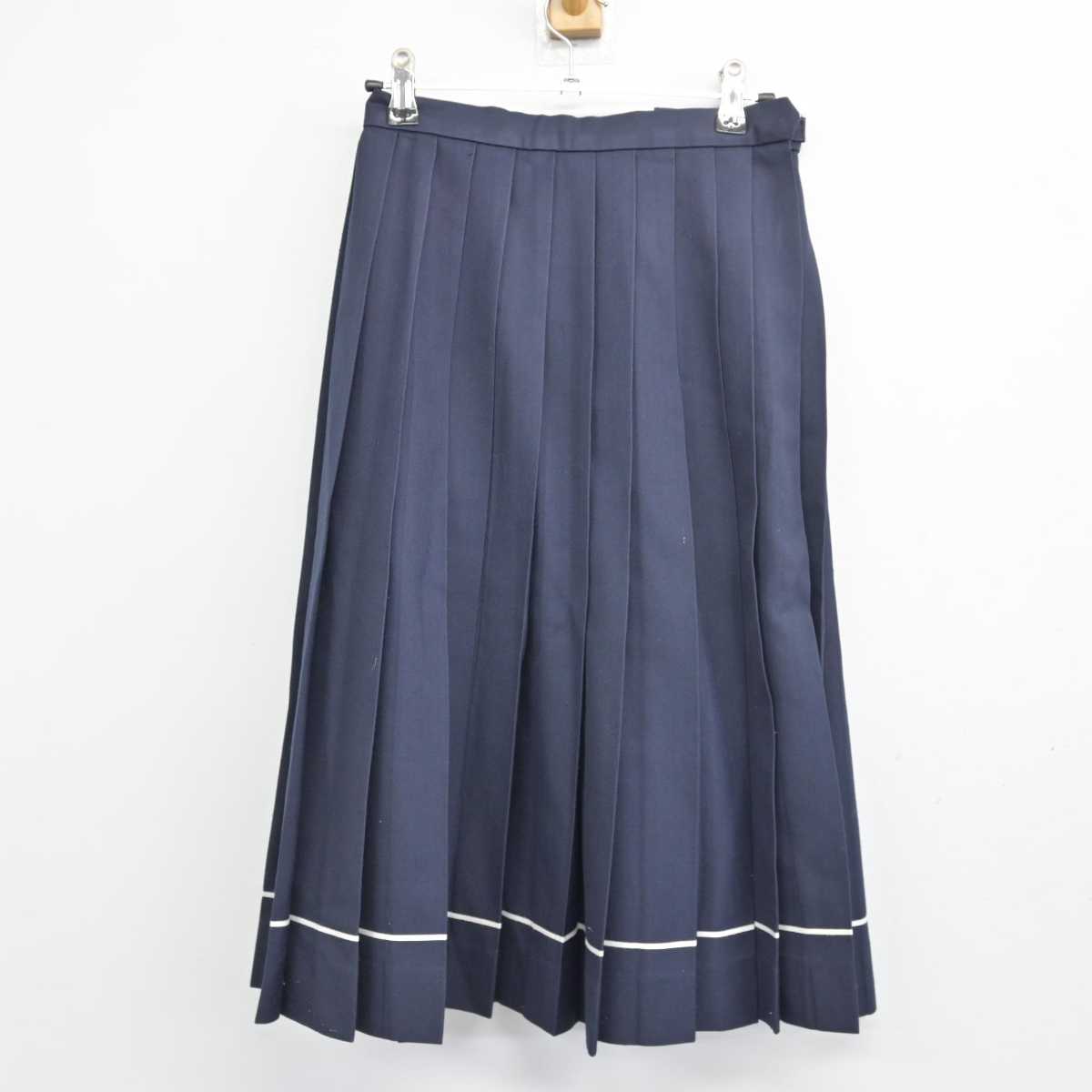 【中古】 学校名不明 女子制服 3点 (スカート・スカート) sf053896