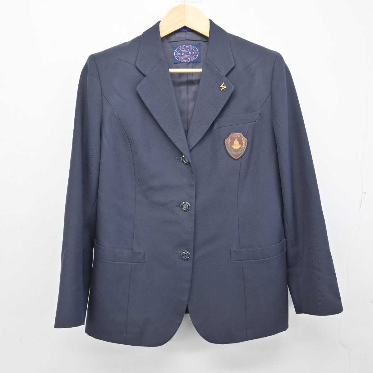 中古】京都府 大谷中学高等学校 女子制服 3点 (ブレザー・スカート