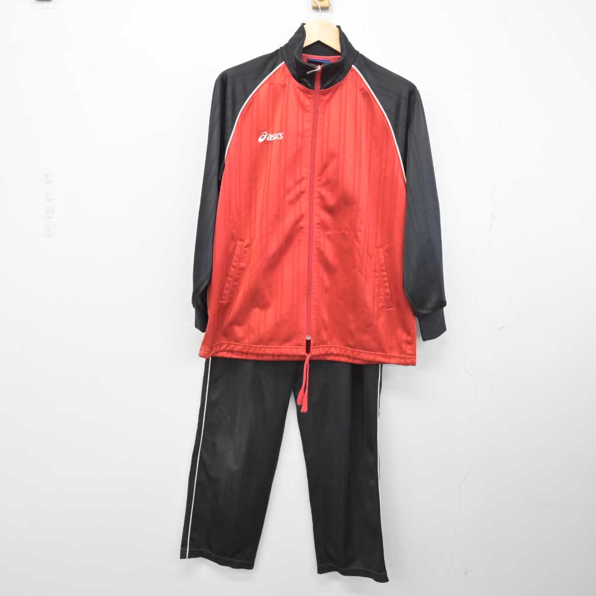 【中古】京都府 大谷中学高等学校/部活名不明 女子制服 2点 (ジャージ 上・ジャージ 下) sf053915