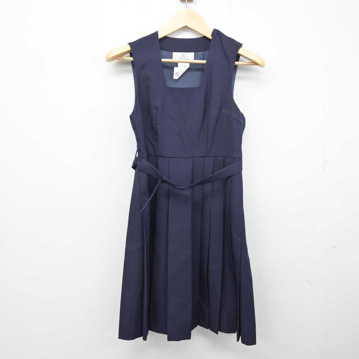 【中古】神奈川県 宮崎中学校 女子制服 3点 (セーラー服・ジャンパースカート) sf053917