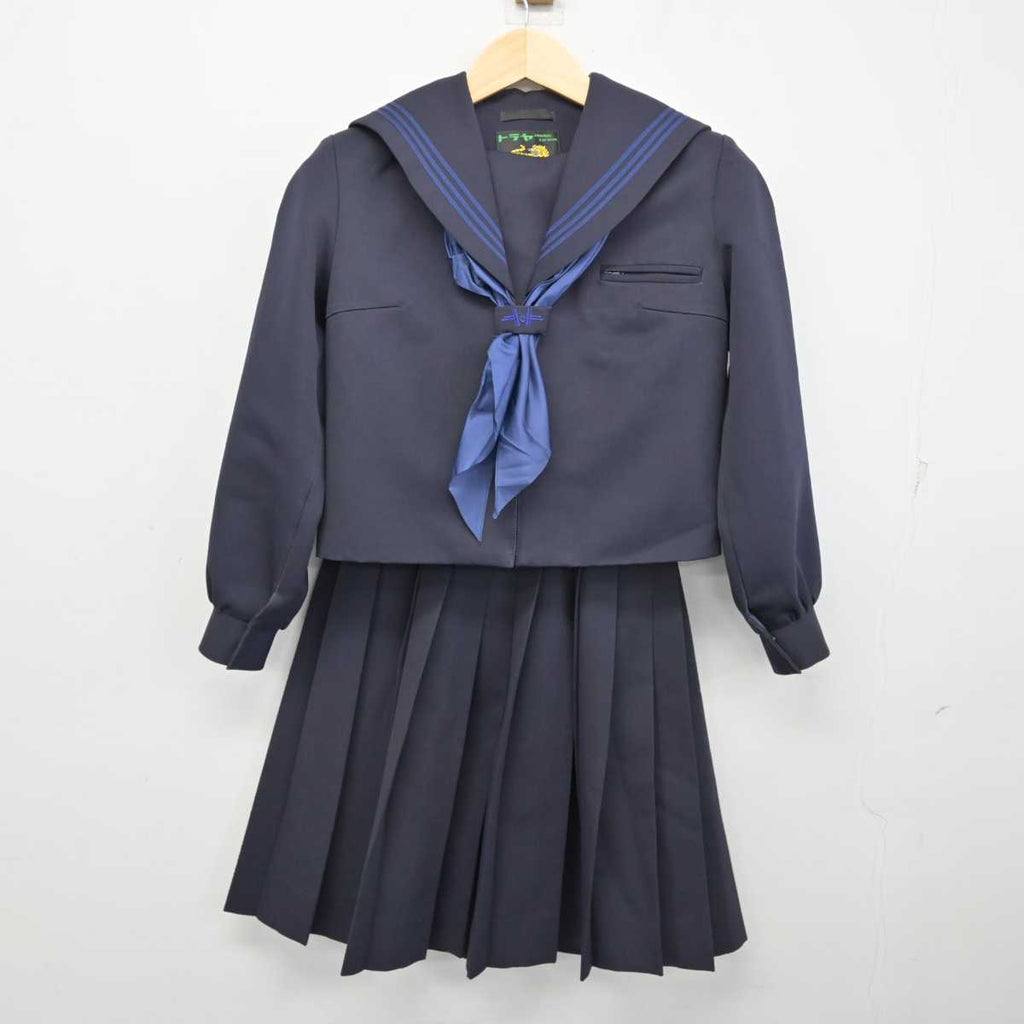 中古】滋賀県 彦根市立東中学校 女子制服 3点 (セーラー服・スカート) sf053925 | 中古制服通販パレイド