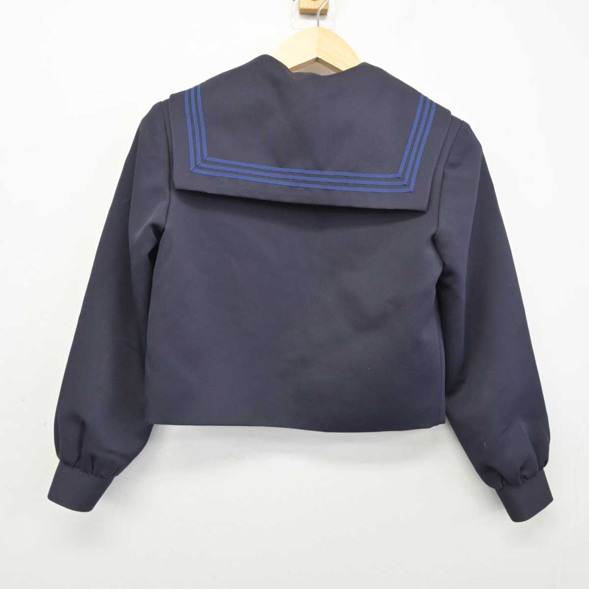 【中古】滋賀県 彦根市立東中学校 女子制服 3点 (セーラー服・スカート) sf053925