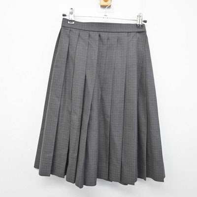 【中古】北海道 札幌平岸高等学校 女子制服 4点 (ブレザー・ニット・スカート) sf053927