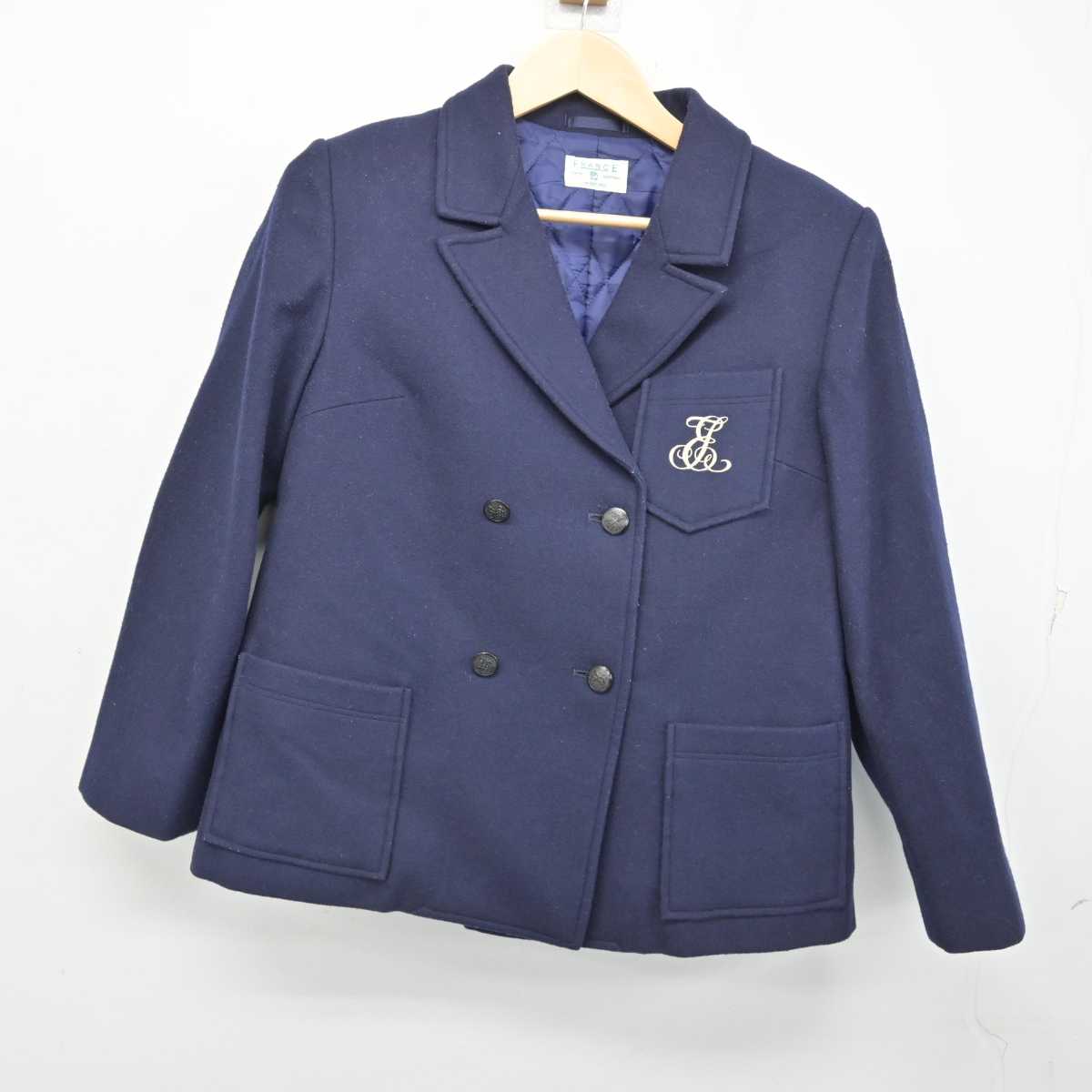 【中古】東京都 東洋英和女学院中学部・高等部 女子制服 1点 (コート) sf053937