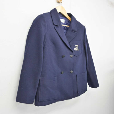 【中古】東京都 東洋英和女学院中学部・高等部 女子制服 1点 (コート) sf053937