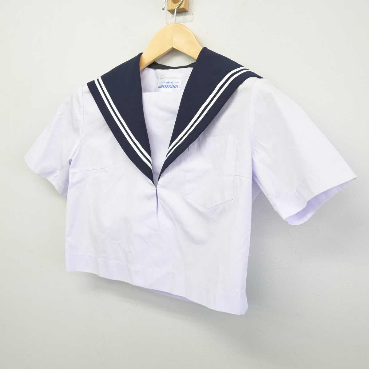 【中古】愛知県 竜北中学校 女子制服 1点 (セーラー服) sf053948