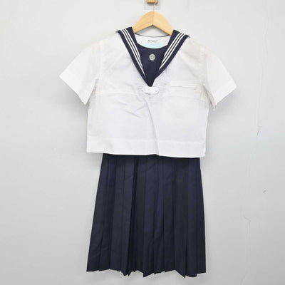 【中古】東京都 学習院女子高等科 女子制服 3点 (セーラー服・スカート) sf053949