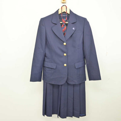 【中古】奈良県 二階堂高等学校 女子制服 5点 (ブレザー・ジャンパースカート・スカート) sf053954