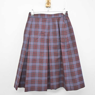 【中古】神奈川県 上永谷中学校 女子制服 4点 (ブレザー・ベスト・スカート) sf053958