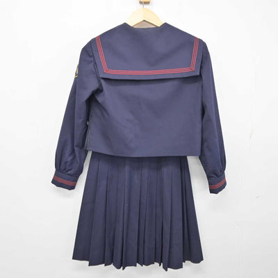 【中古】神奈川県 横浜隼人高等学校 女子制服 4点 (セーラー服・スカート) sf053976