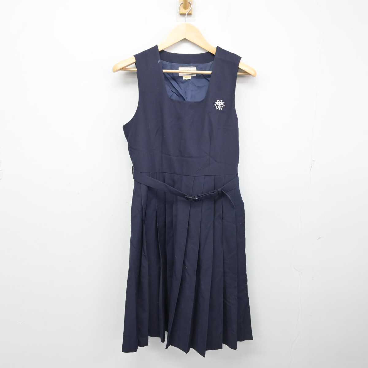 【中古】東京都 清新第一中学校 女子制服 3点 (セーラー服・ジャンパースカート) sf053982