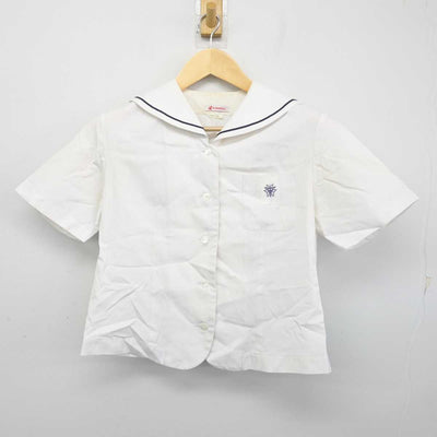 【中古】東京都 清新第一中学校 女子制服 2点 (ブラウス・スカート) sf053983