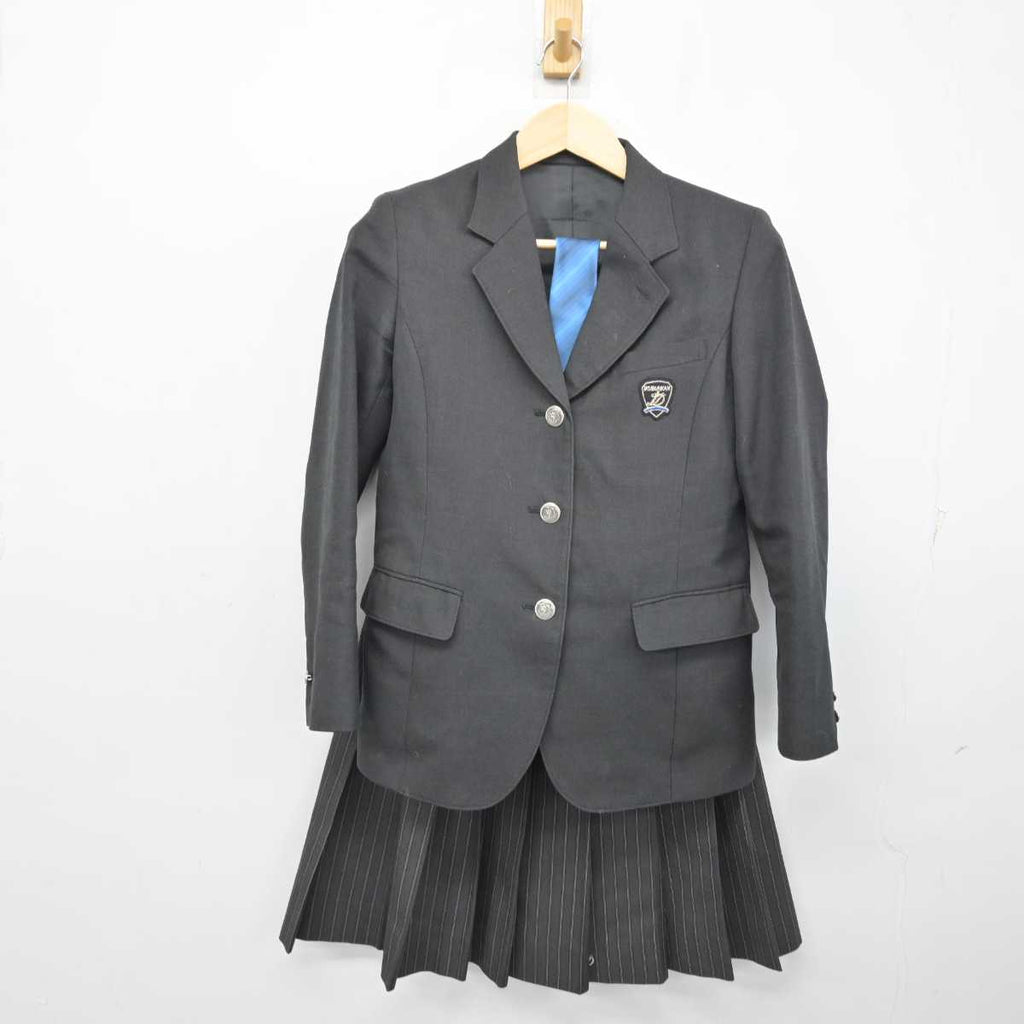 【中古】東京都 郁文館夢学園郁文館グローバル高校 女子制服 3点 