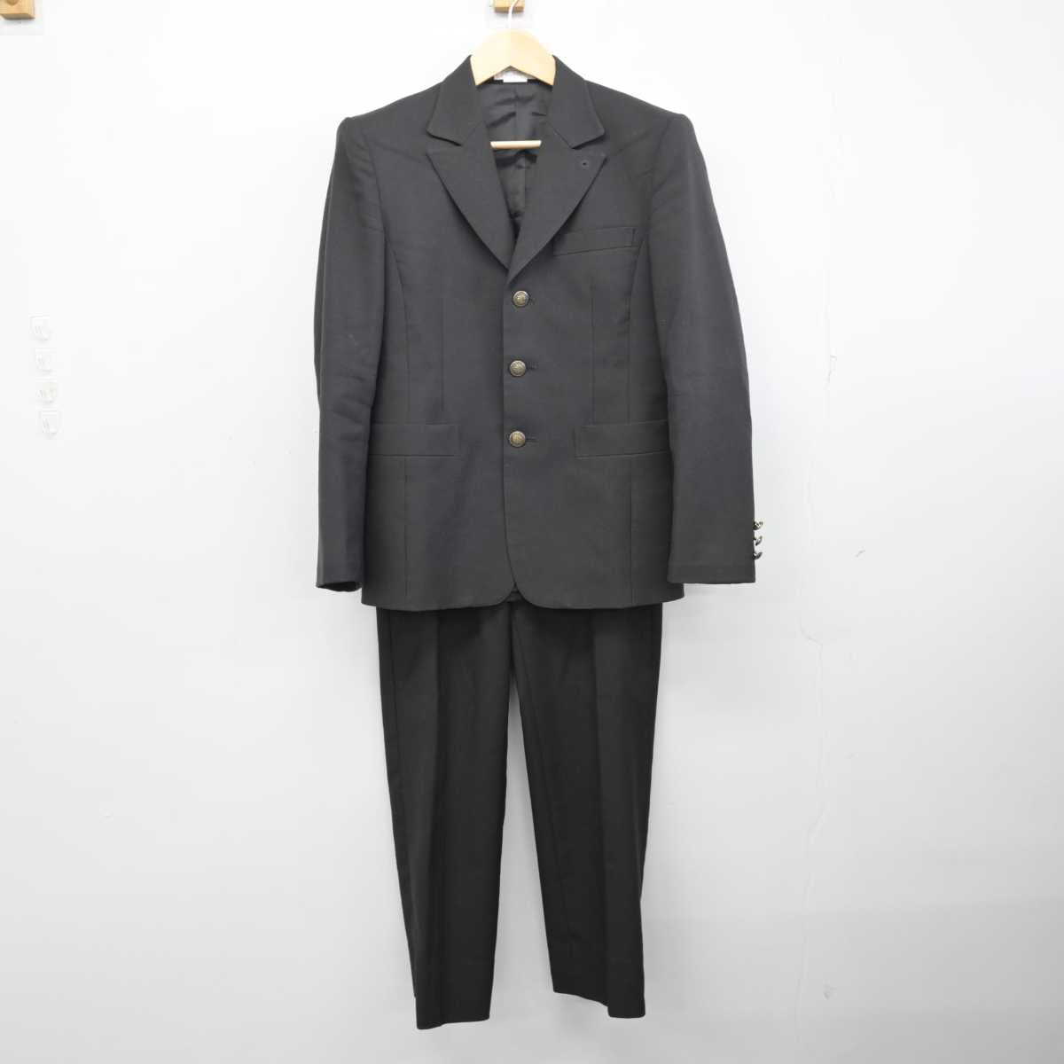 【中古】大阪府 初芝立命館高等学校 男子制服 2点 (ブレザー・ズボン) sf053993