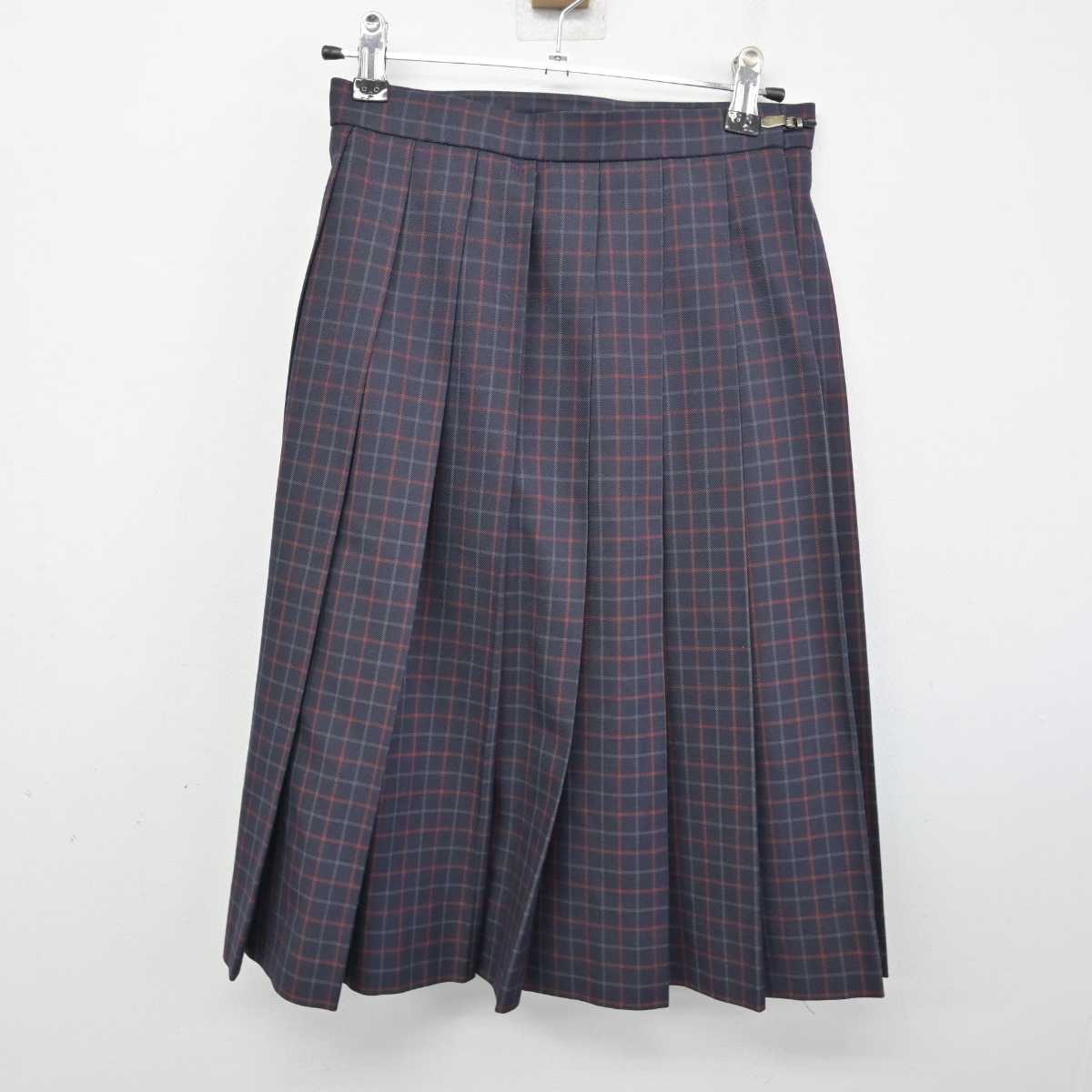 【中古】高知県 山田高等学校 女子制服 3点 (ブレザー・ベスト・スカート) sf053997