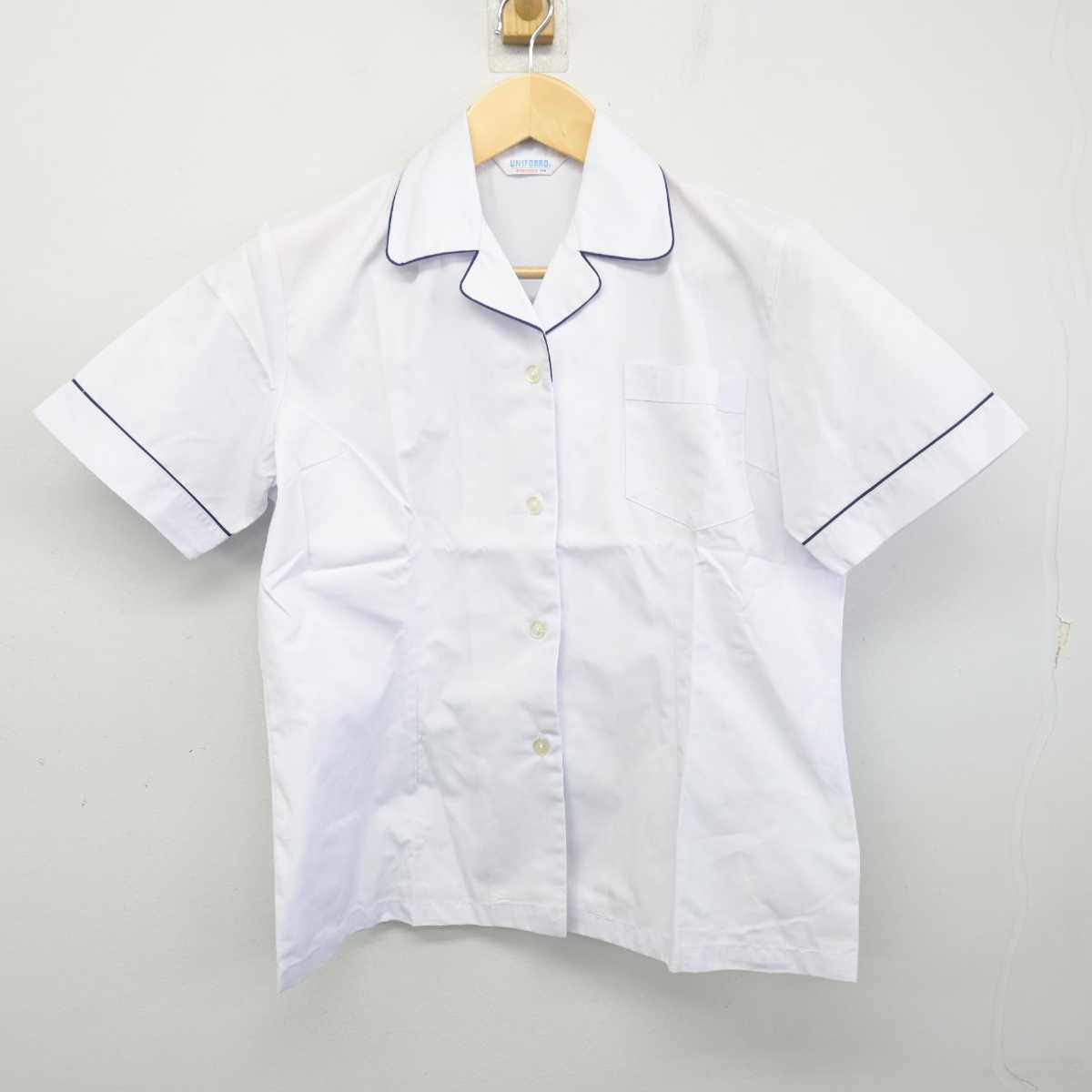 【中古】大阪府 西寝屋川高等学校 女子制服 3点 (シャツ・シャツ・スカート) sf054001