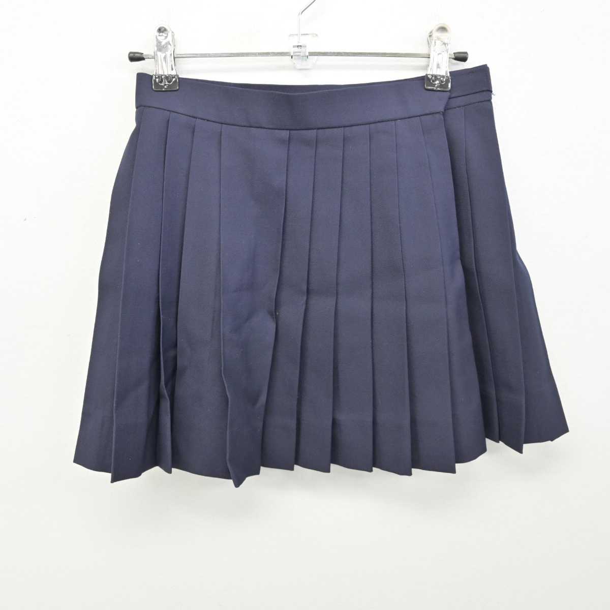 【中古】愛知県 昭和高等学校 女子制服 3点 (ブレザー・ベスト・スカート) sf054005