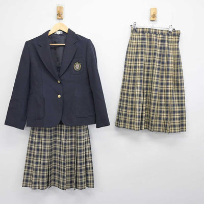 【中古】静岡県 大富中学校 女子制服 3点 (ブレザー・スカート) sf054027