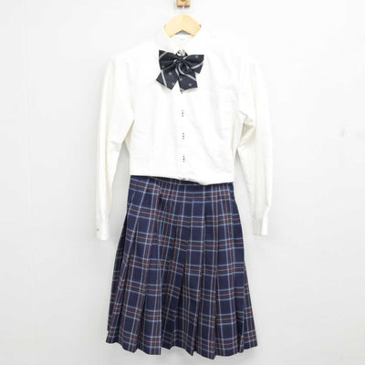 【中古】神奈川県 白鵬女子高等学校 女子制服 3点 (ブレザー・シャツ・スカート) sf054058