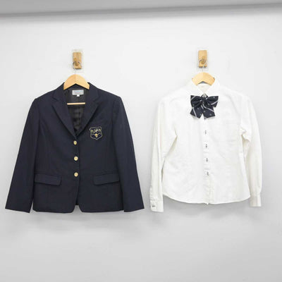 【中古】神奈川県 白鵬女子高等学校 女子制服 3点 (ブレザー・シャツ・スカート) sf054058