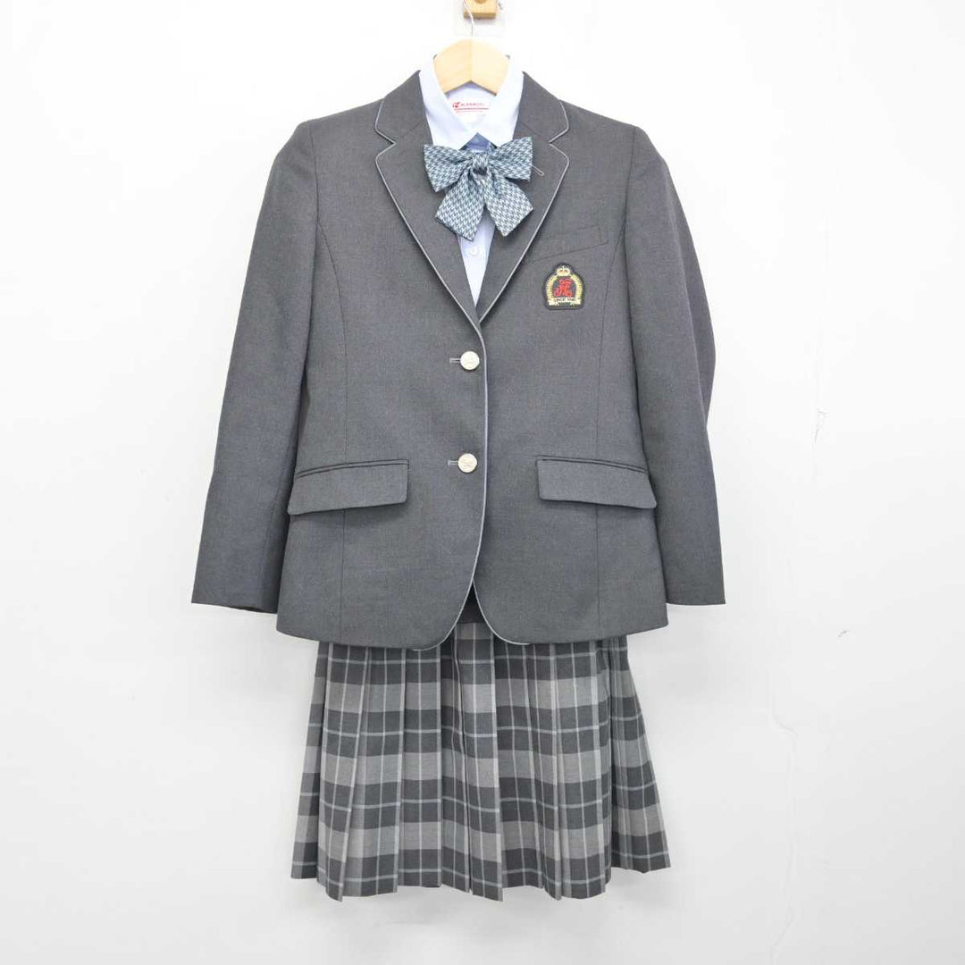 中古】東京都 安部学院高等学校 女子制服 5点 (ブレザー・シャツ・スカート) sf054077 | 中古制服通販パレイド