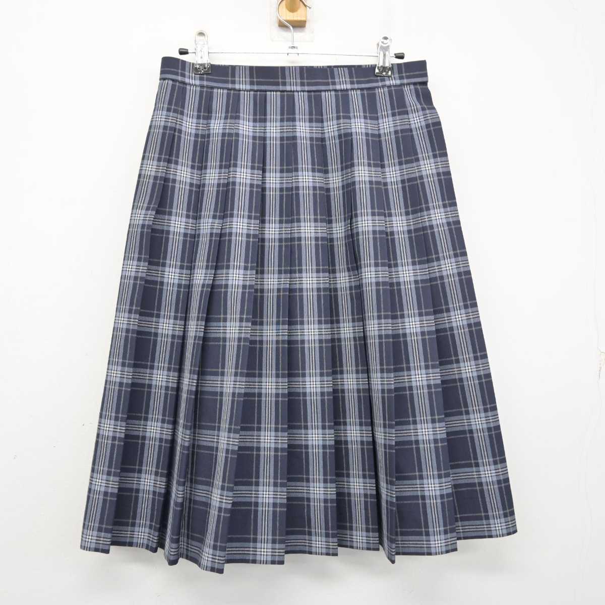 【中古】埼玉県 花咲徳栄高等学校 女子制服 2点 (シャツ・スカート) sf054093