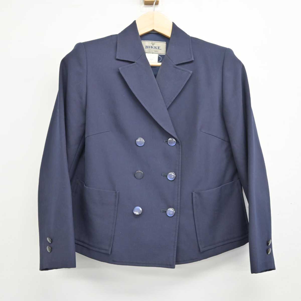 【中古】岐阜県 岐山高等学校 女子制服 3点 (ブレザー・スカート・スカート) sf054096