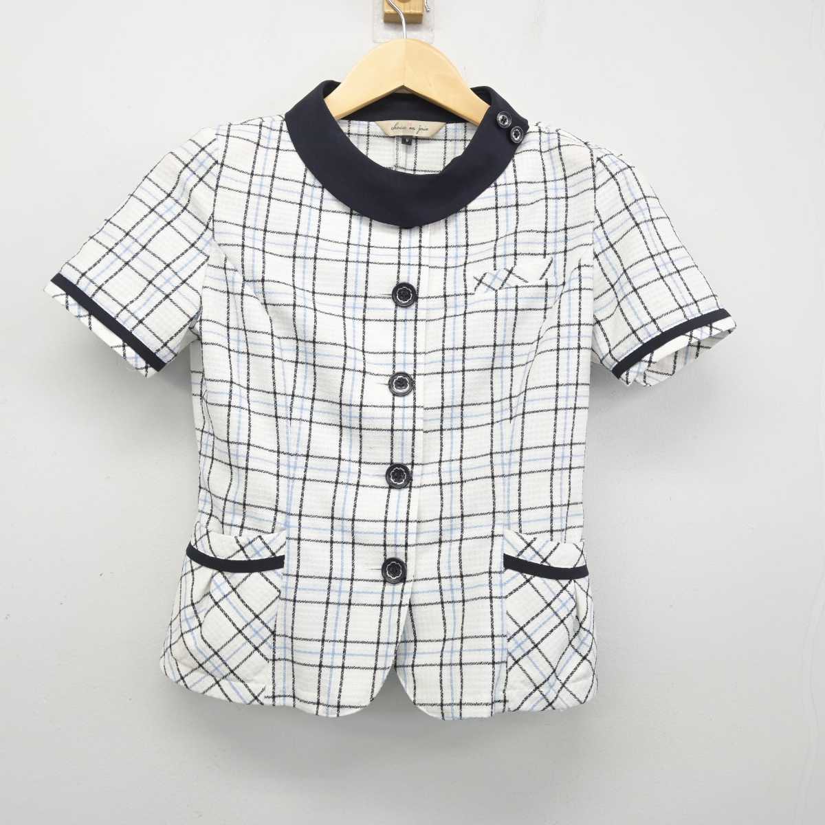 【中古】 事務服 女子制服 1点 (ブラウス) sf054098