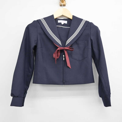 【中古】愛知県 青山中学校 女子制服 3点 (セーラー服・スカート) sf054104