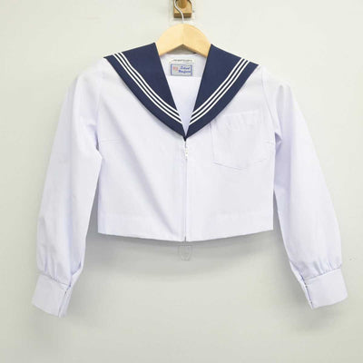 【中古】愛知県 青山中学校 女子制服 2点 (セーラー服) sf054105