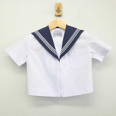 【中古】愛知県 青山中学校 女子制服 2点 (セーラー服) sf054105