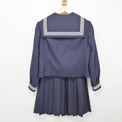 【中古】東京都 昭和女子大学附属昭和中学校 女子制服 3点 (セーラー服・スカート) sf054120