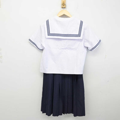 【中古】千葉県 東国分中学校 女子制服 3点 (セーラー服・スカート) sf054124