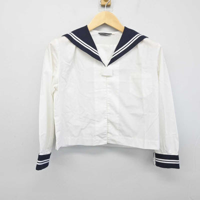 【中古】長野県 学校名不明 女子制服 1点 (セーラー服) sf054130