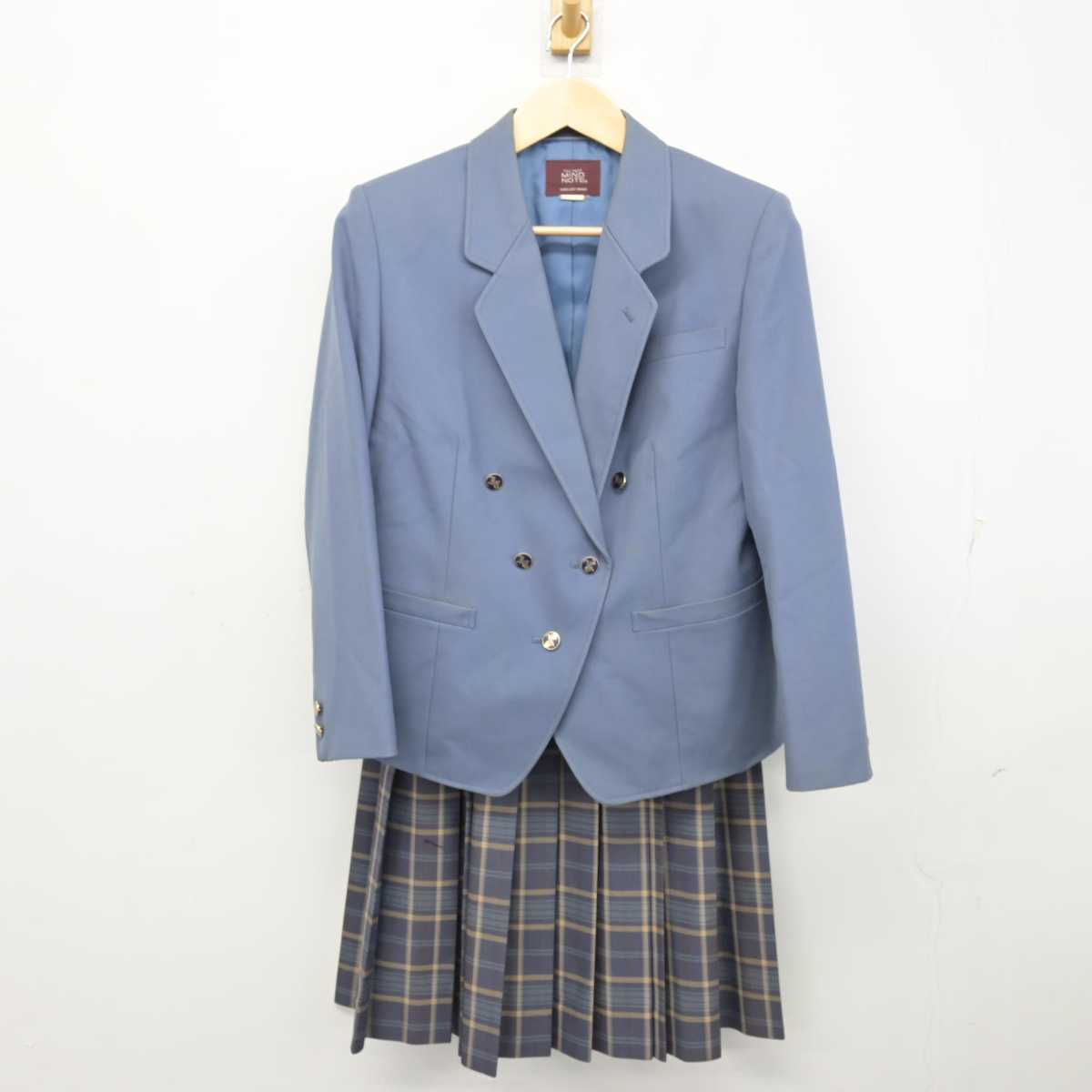 【中古】大阪府 市岡商業高等学校 女子制服 3点 (ブレザー・スカート・スカート) sf054131