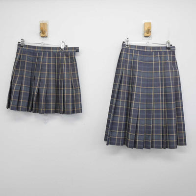 【中古】大阪府 市岡商業高等学校 女子制服 3点 (ブレザー・スカート・スカート) sf054131