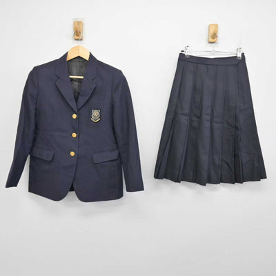 【中古】静岡県 常葉大学附属橘高等学校 女子制服 2点 (ブレザー・スカート) sf054136