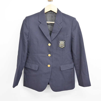 【中古】静岡県 常葉大学附属橘高等学校 女子制服 2点 (ブレザー・スカート) sf054136