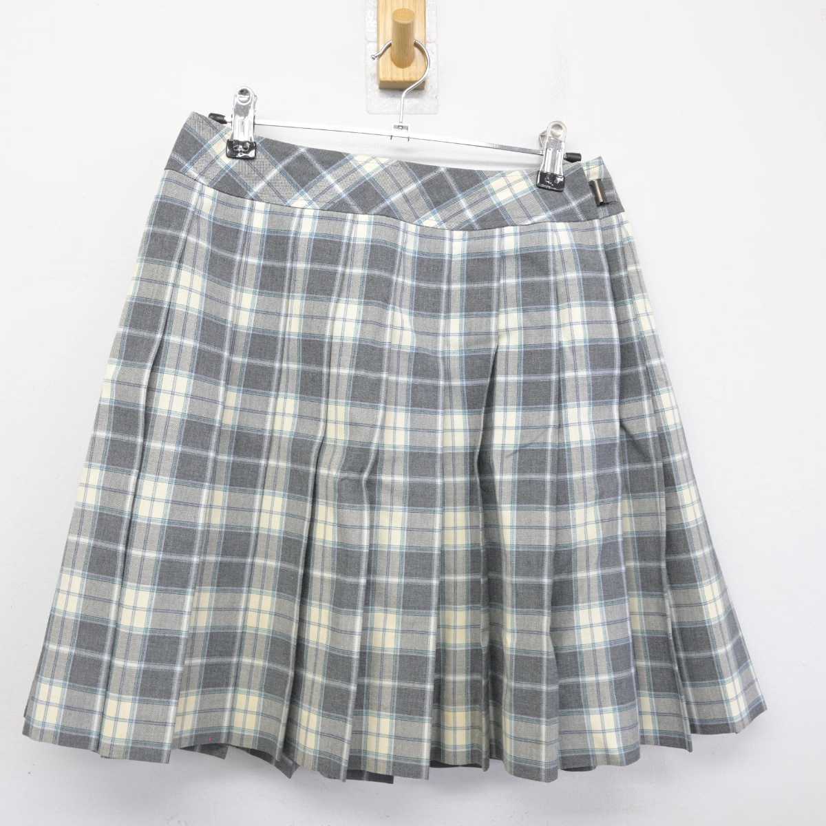 【中古】千葉県 東京学館浦安高等学校 女子制服 2点 (ブレザー・スカート) sf054148