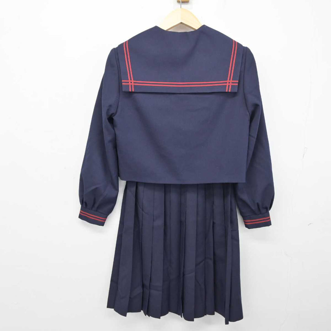 【中古】群馬県 宮郷中学校 女子制服 4点 (セーラー服・スカート) sf054156 | 中古制服通販パレイド