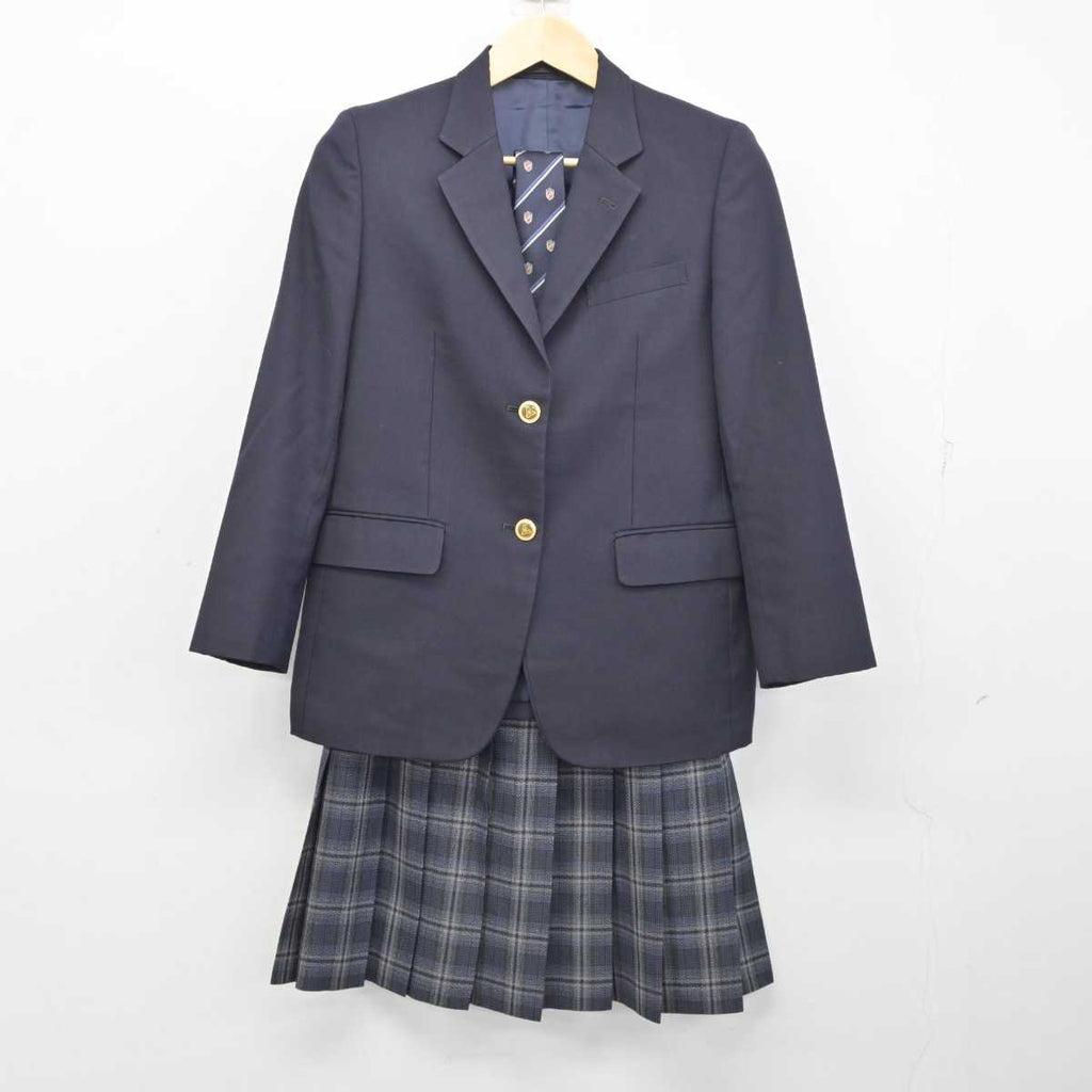 【中古】神奈川県 麻布大学附属高等学校 女子制服 4点 (ブレザー・ニット・スカート) sf054169 | 中古制服通販パレイド