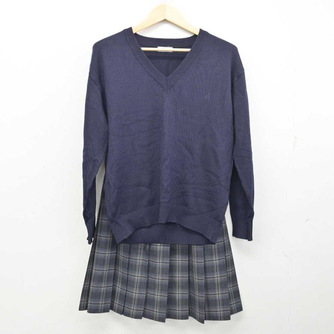 【中古】神奈川県 麻布大学附属高等学校 女子制服 4点 (ブレザー・ニット・スカート) sf054169 | 中古制服通販パレイド