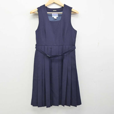 【中古】神奈川県 今井中学校 女子制服 3点 (ブレザー・ジャンパースカート) sf054171