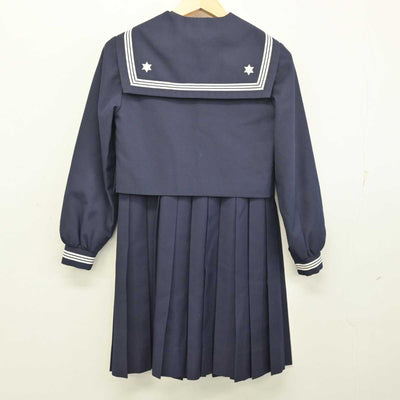 【中古】福岡県 修猷館高等学校 女子制服 2点 (セーラー服・ジャンパースカート) sf054186